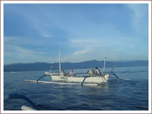 Fishing at the Bali Sea